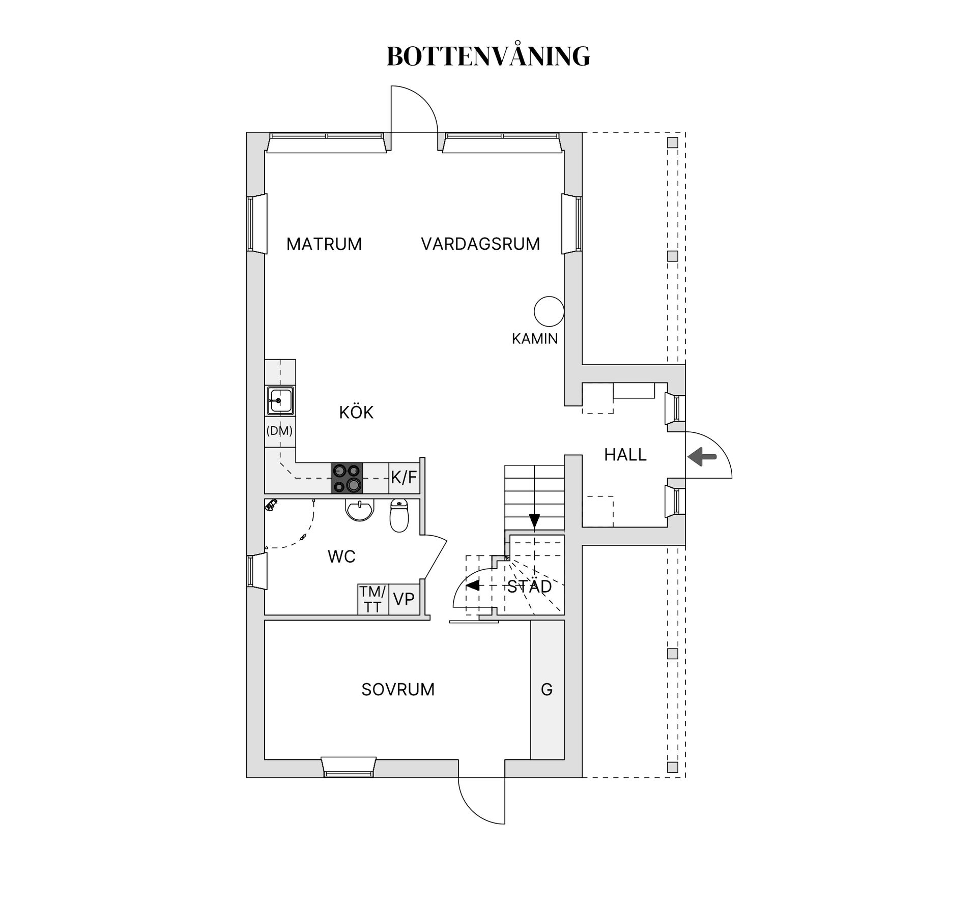 Villa, Övre Rörhamnsvägen 4, Öregrund, Östhammar