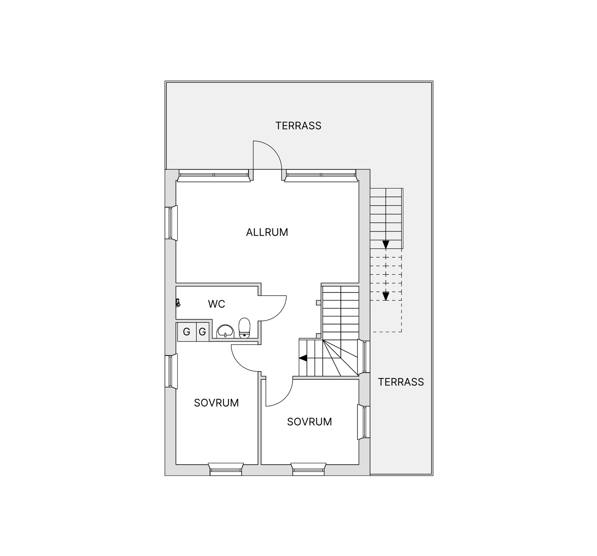 Villa, Övre Rörhamnsvägen 4, Öregrund, Östhammar