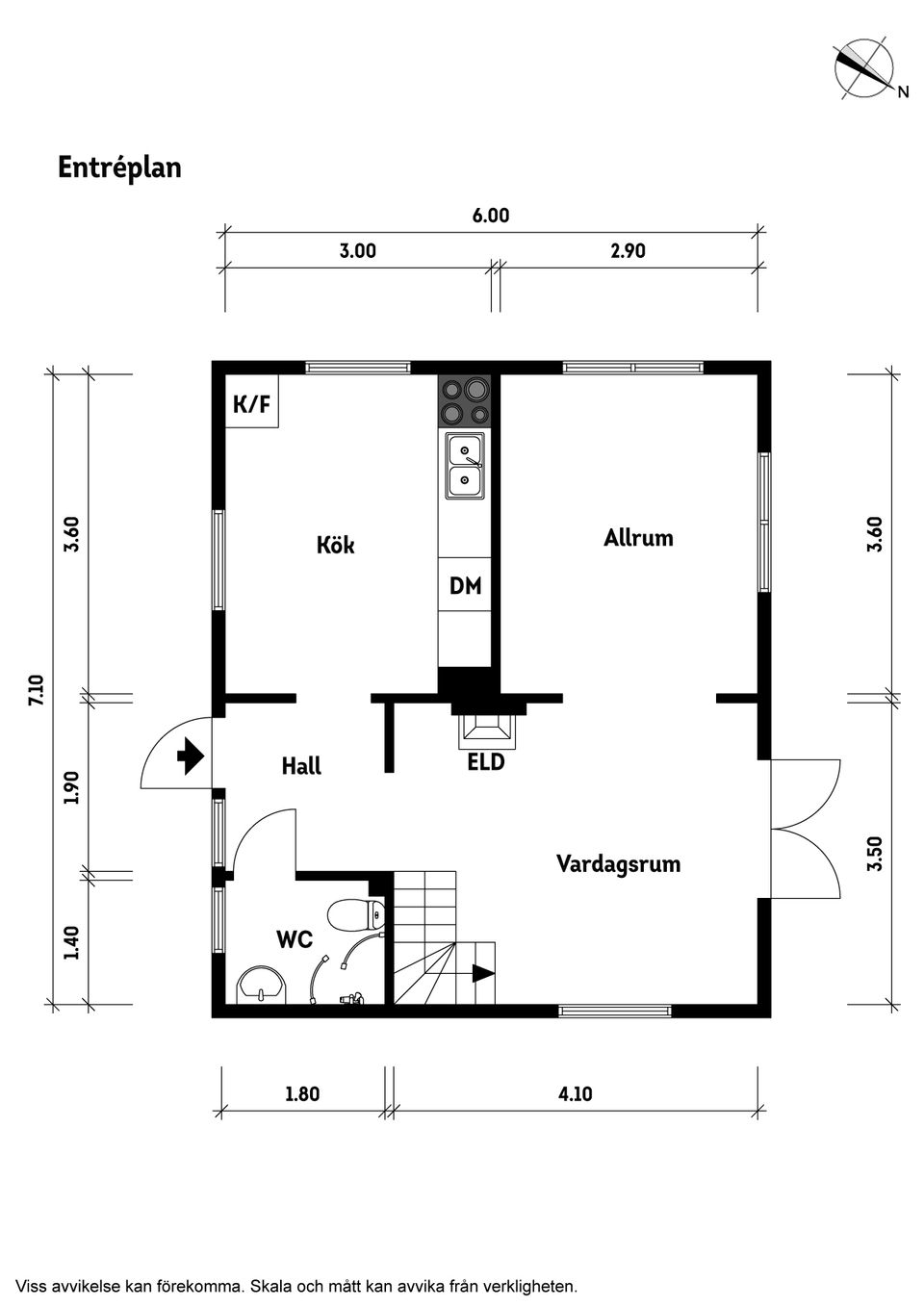 Villa, Lilleskogsvägen 116A, Vänersborg