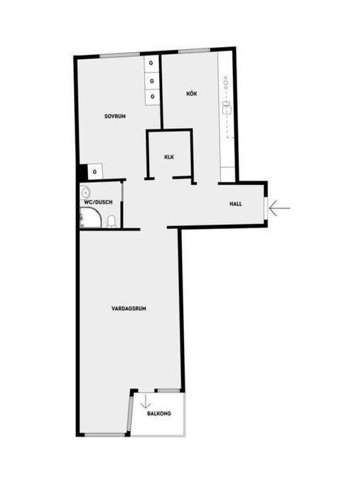 Bostadsrätt, Eskadervägen 40, 2tr, Näsbypark, Täby