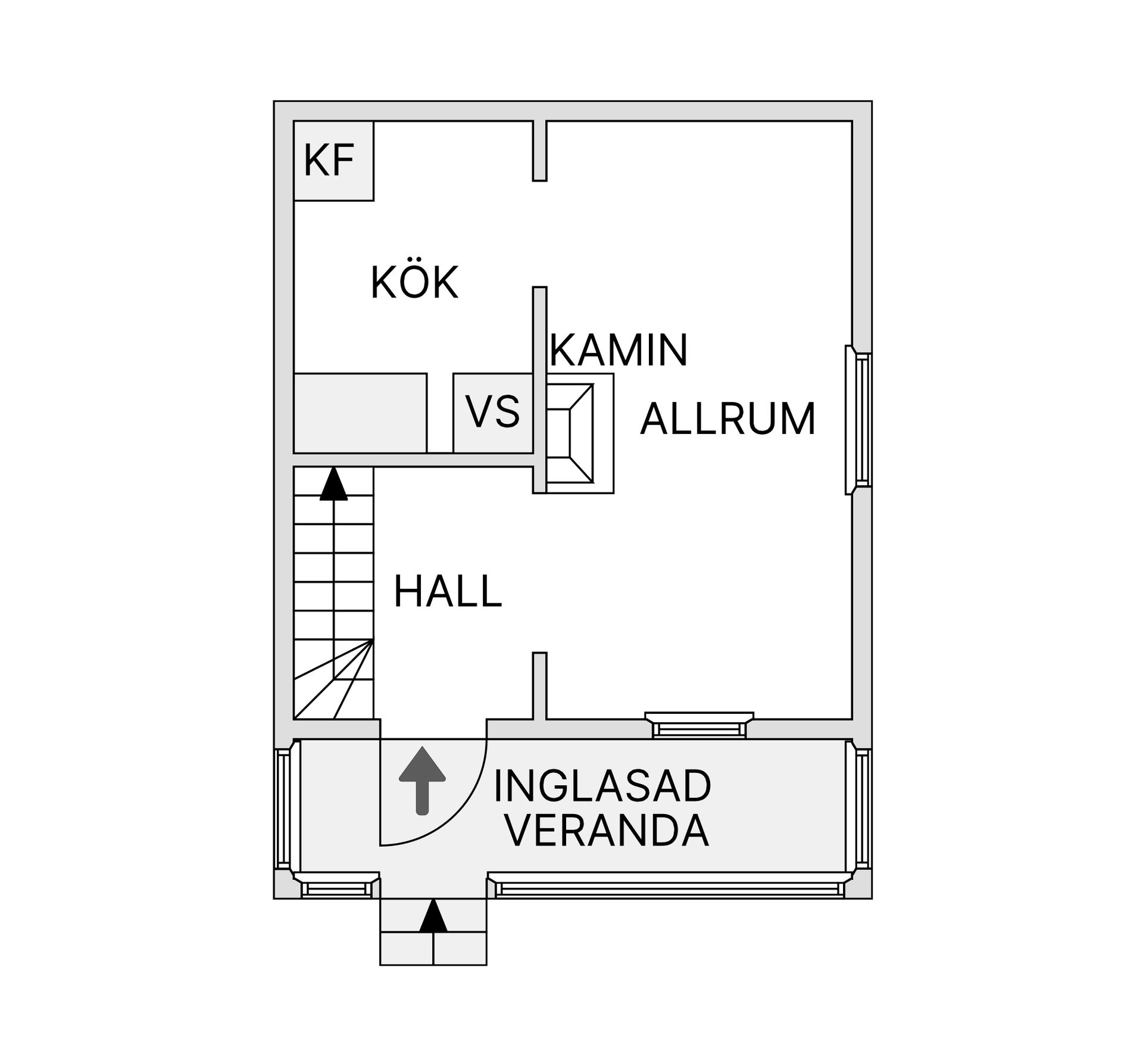 Villa, Svartbäcken 521, Åsele