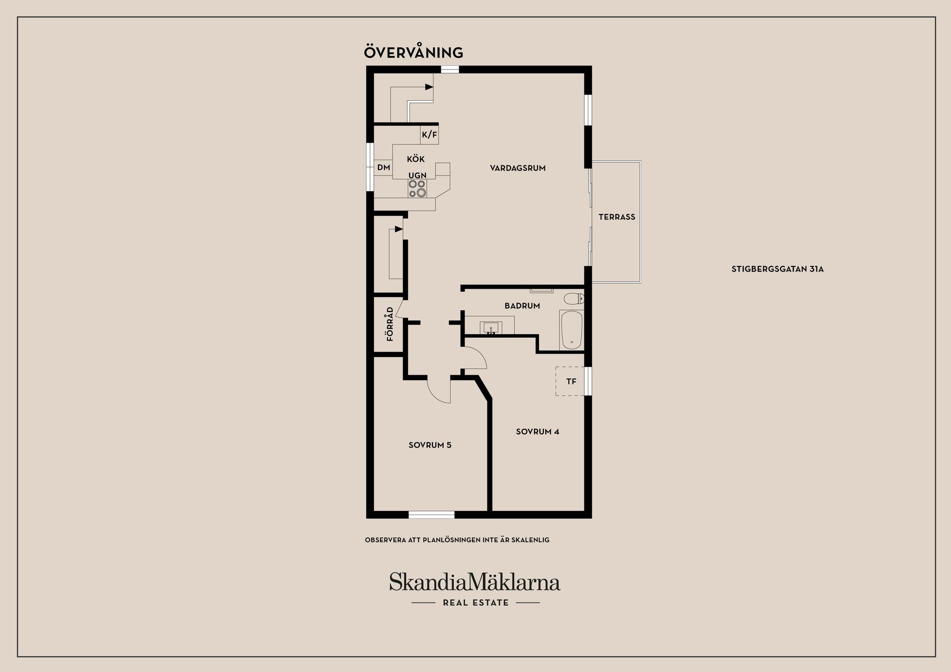 Bostadsrätt, Stigbergsgatan 31A, Ramshäll, Linköping