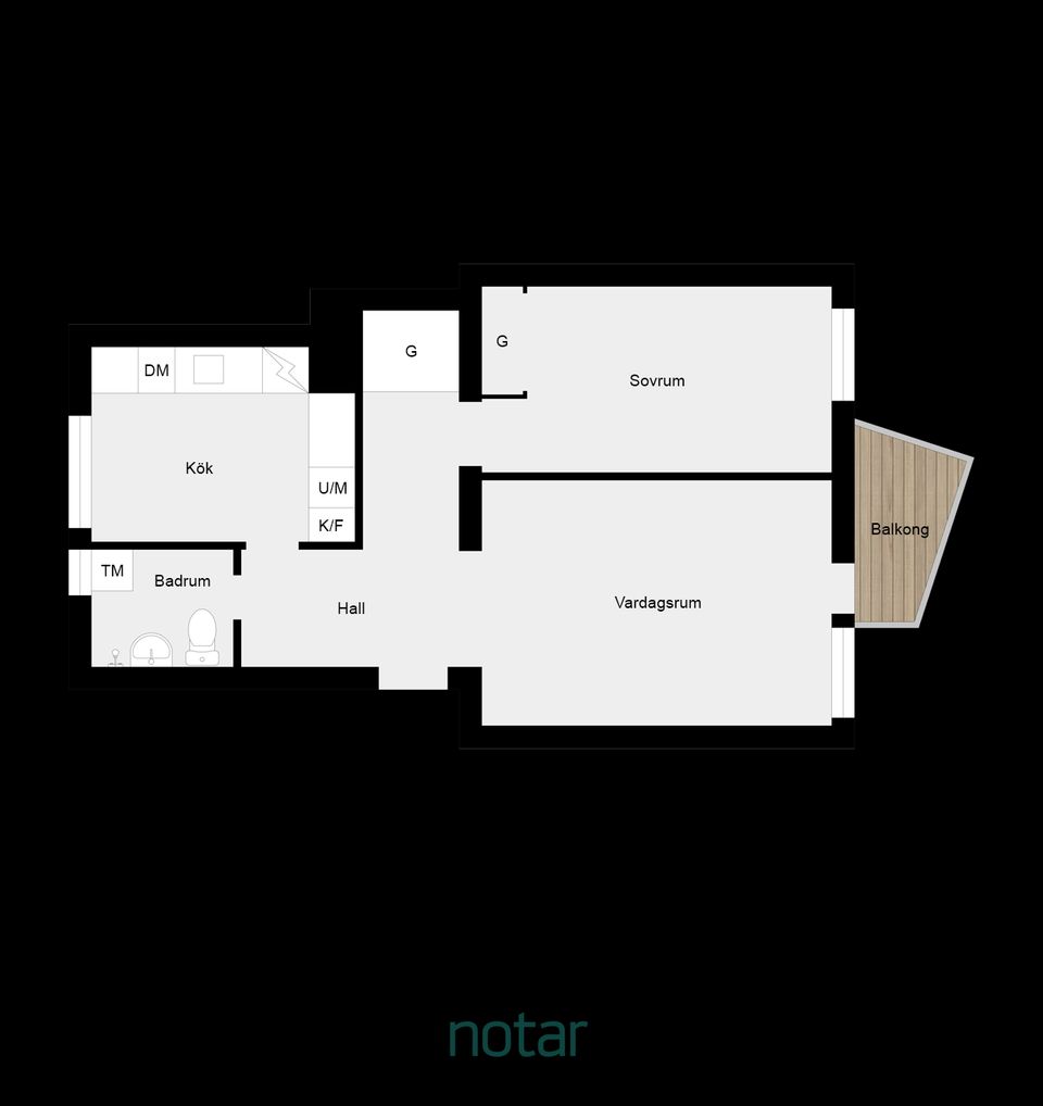 Bostadsrätt, Fasanvägen 5C, Väster, Lund