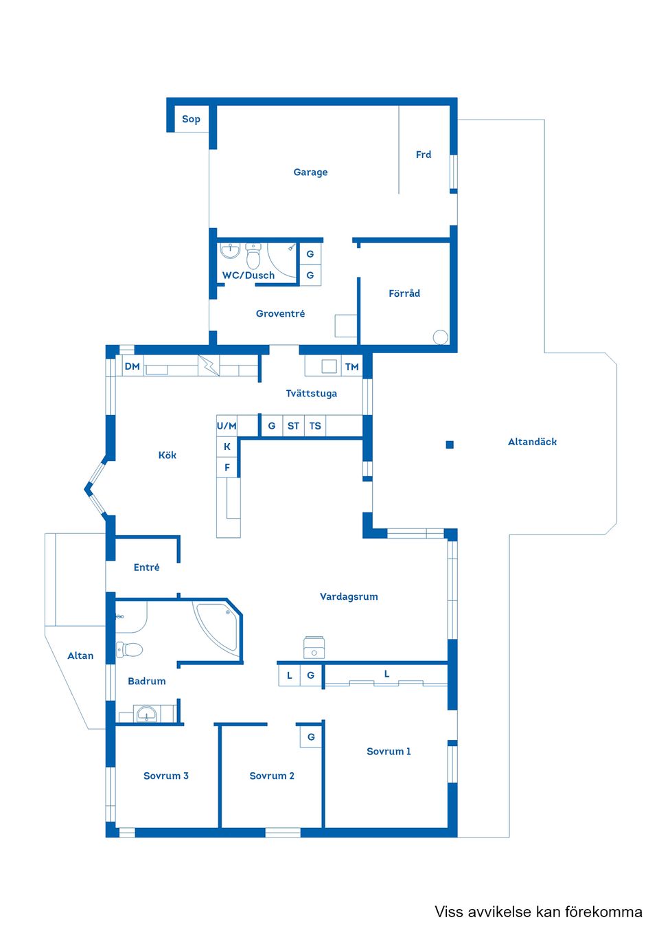 Villa, Knaplabacken 1, Torskors, Karlskrona