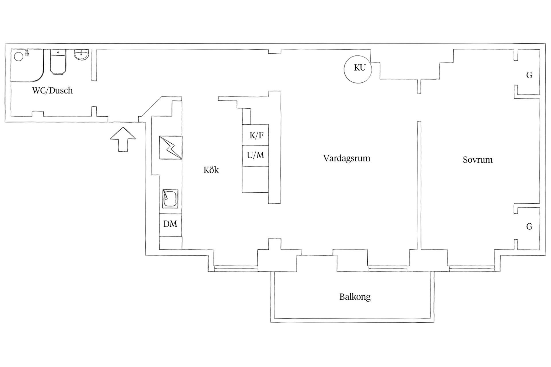 Bostadsrätt, Erik Dahlbergsgatan 26B, Vasastaden, Göteborg