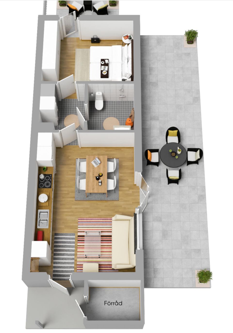 Bostadsrätt, Tujavägen 39, Hörningsnäs, Huddinge