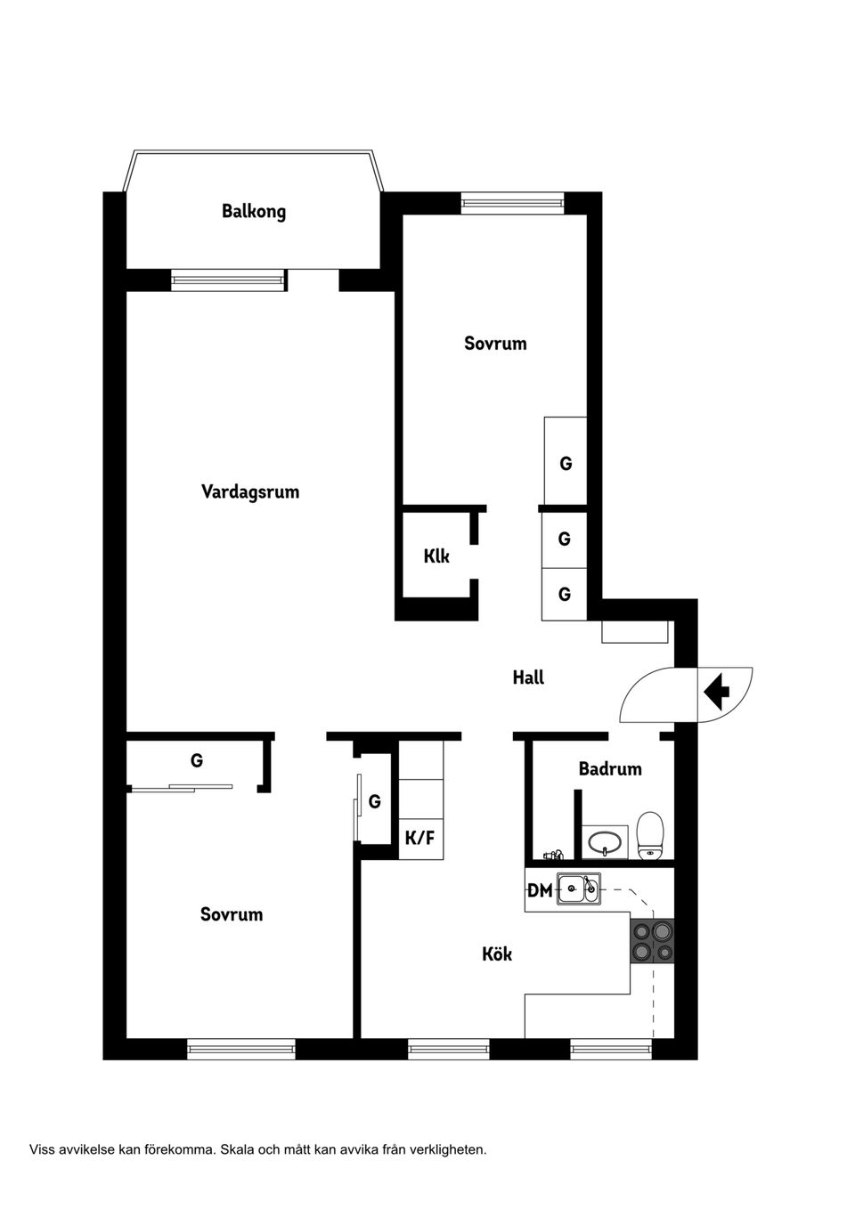 Bostadsrätt, Skrågatan 15A, Centralt, Karlskoga