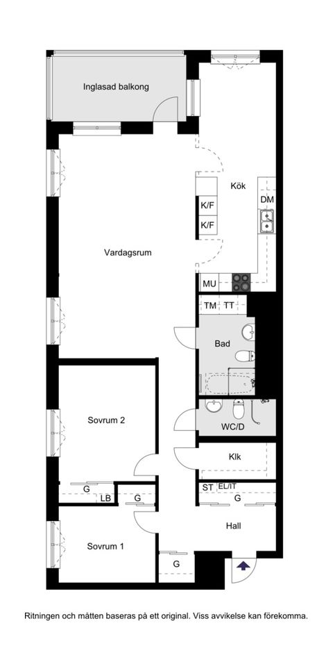 Bostadsrätt, Sjövikskajen 70, högst upp!, Liljeholmskajen, Stockholm
