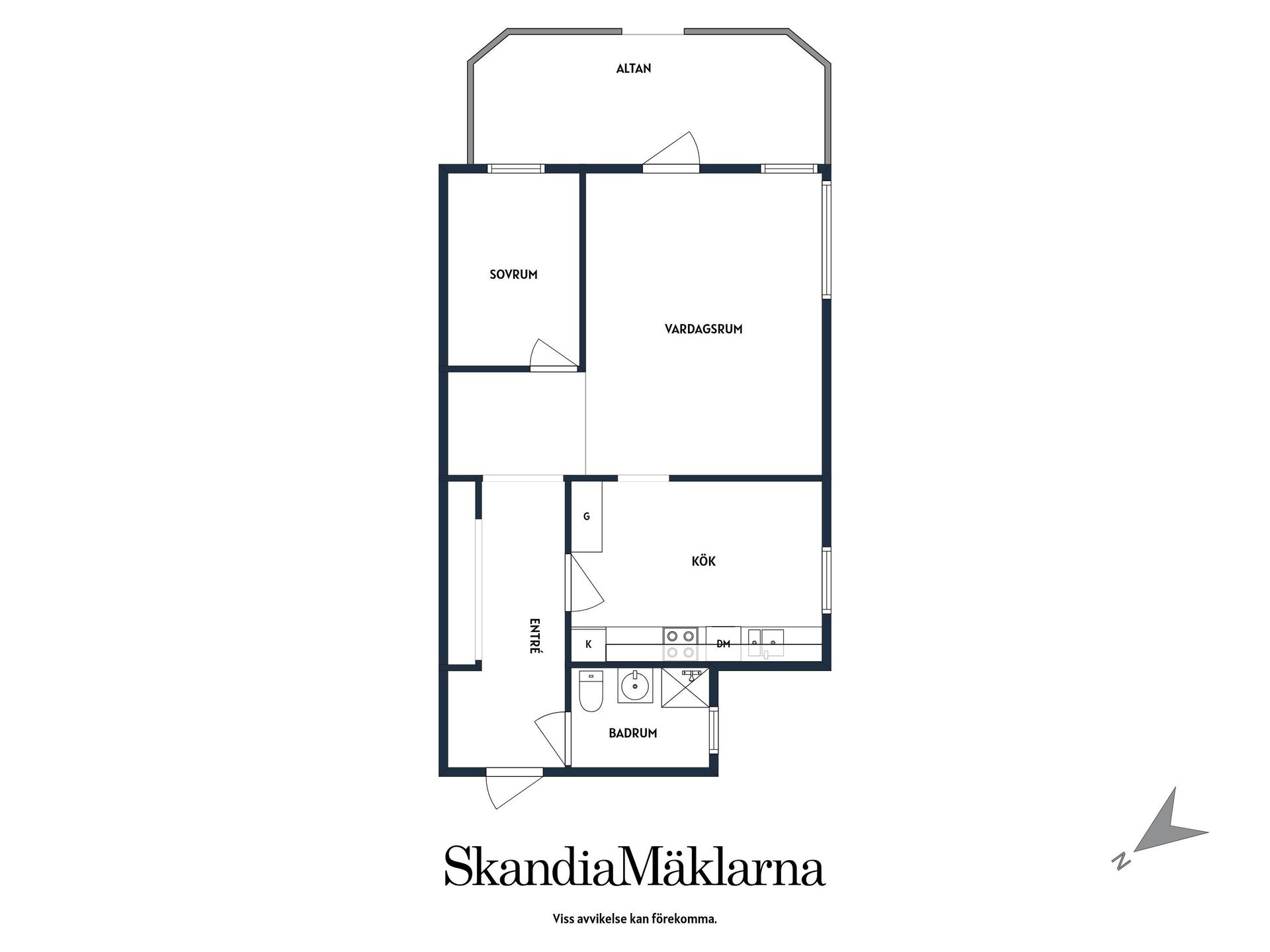 Bostadsrätt, Klostergatan 3, Centralt, Strängnäs
