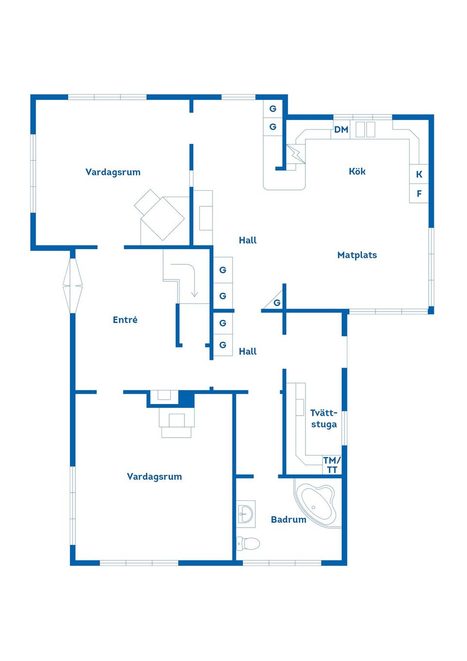 Villa, Villan Emsnäs, Skruvshult, Mönsterås