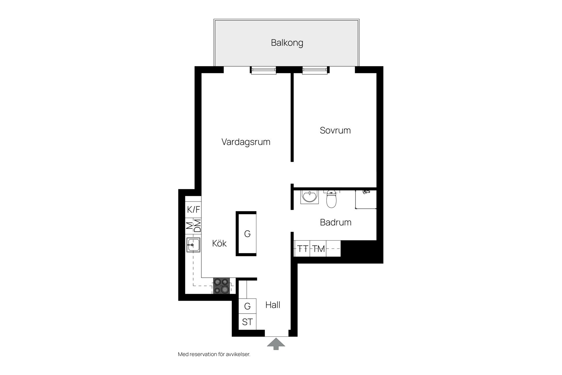 Bostadsrätt, Östra Kristinelundsvägen 4 B, Slottsstaden, Malmö