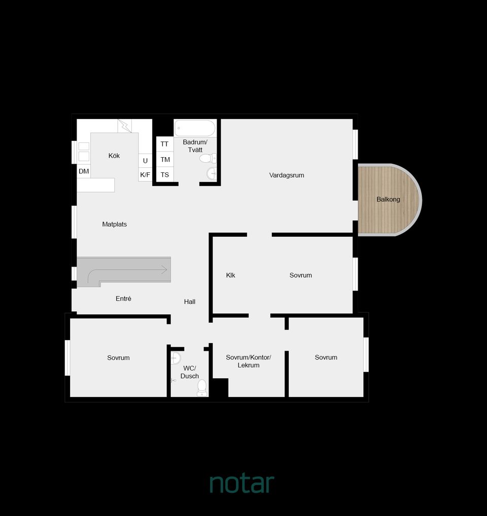 Bostadsrätt, Iliongränden 105, Östra Torn, Lund