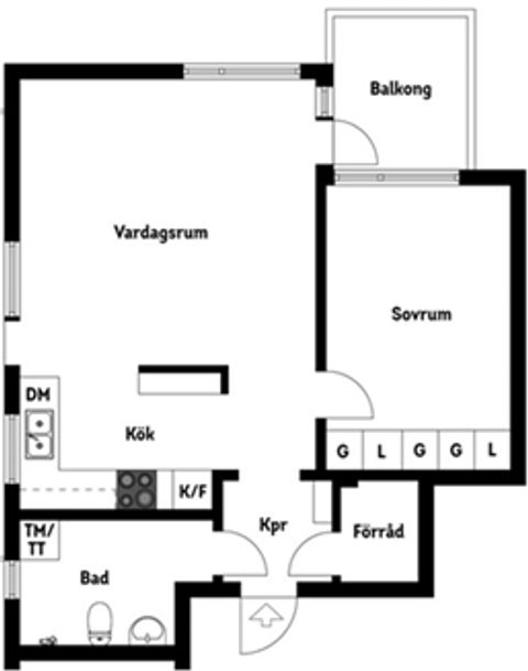 Bostadsrätt, Gräsholmsvägen 48, Skärholmen, Stockholm