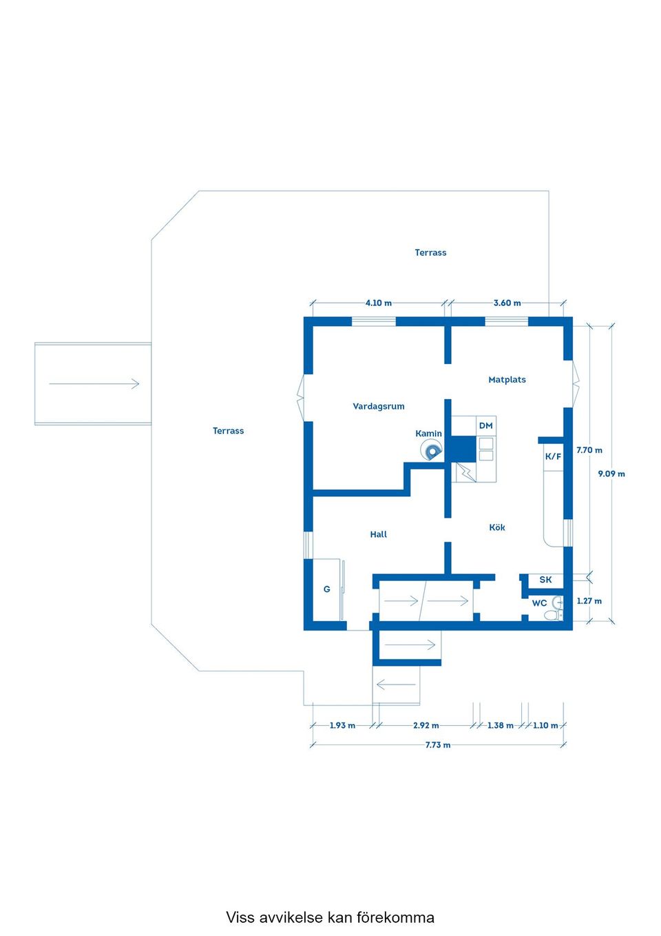 Villa, Eftra kyrkby 132, Eftra, Falkenberg