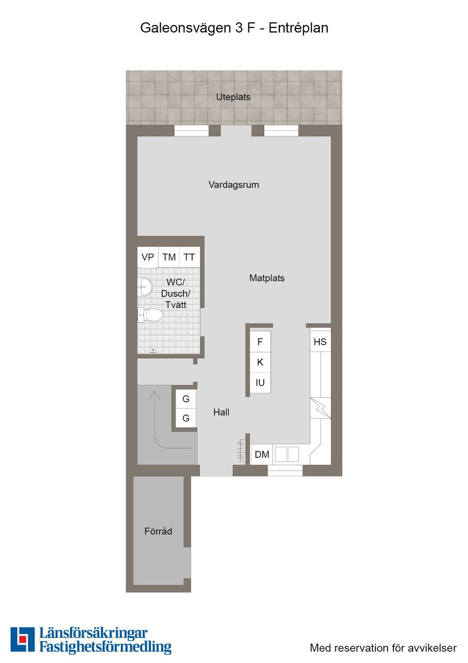 Bostadsrätt, Radhus, Galeonsvägen 3F, Bredsand, Enköping