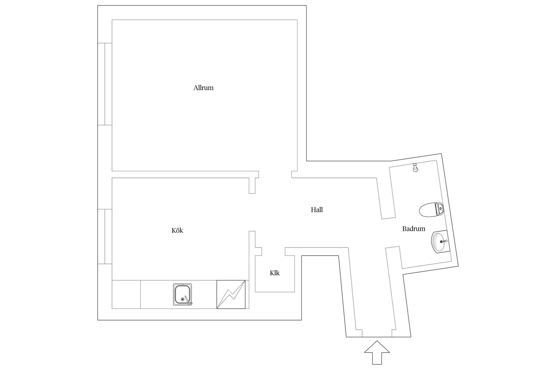 Bostadsrätt, Bildesgatan 2A, S:t Knut, Malmö