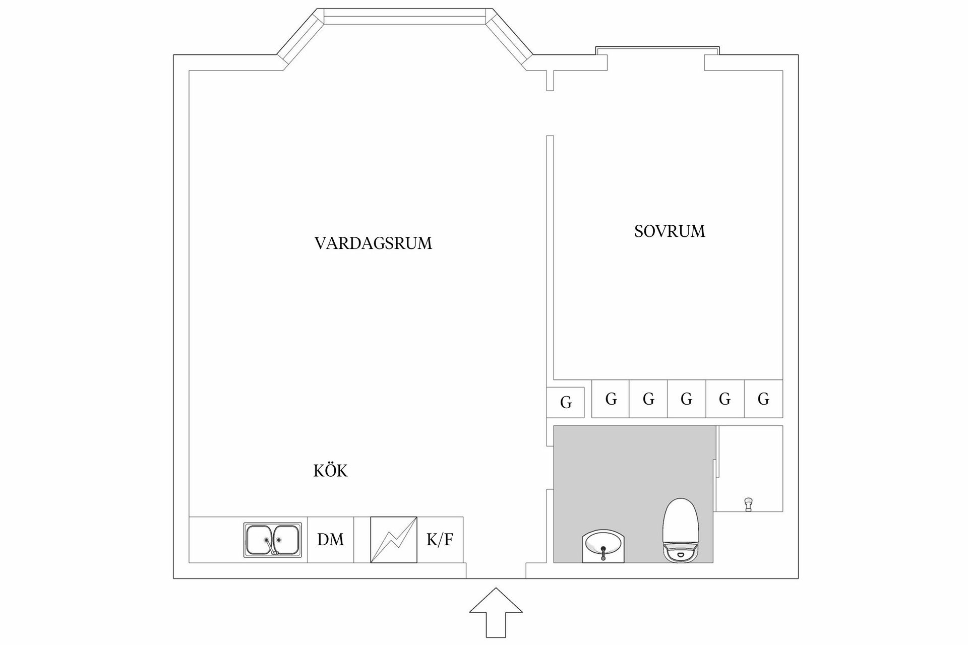 Bostadsrätt, Hamngatan 35  Villa Maritime lgh 218 Helägd, Marstrandsön, Kungälv