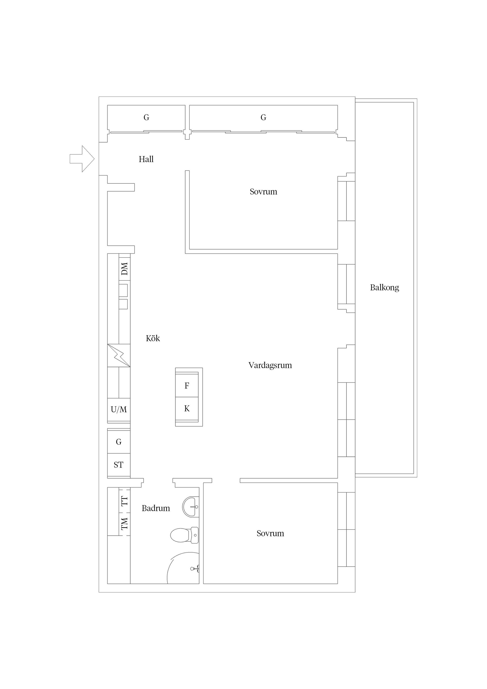 Bostadsrätt, Argogatan 4, Varvsstaden, Malmö