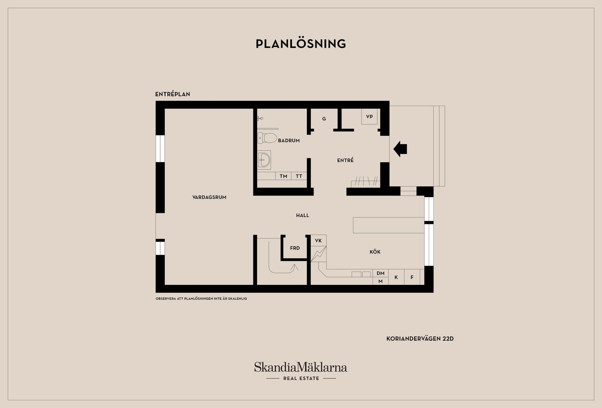 Radhus, Koriandervägen 22D, Höör