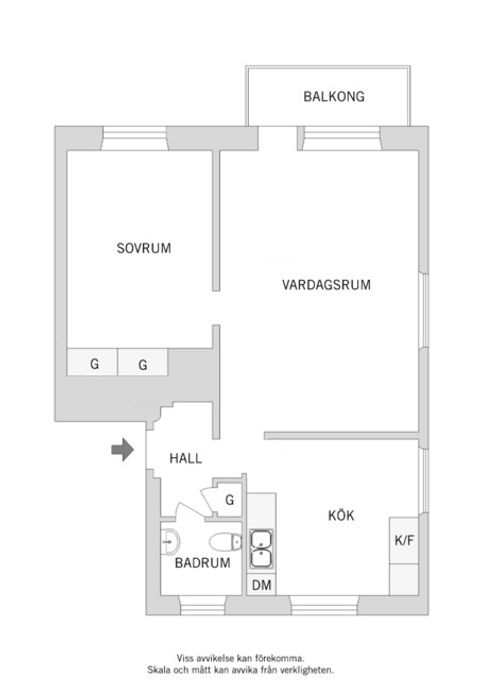 Bostadsrätt, Skillnadsgatan 58A, Örgryte, Göteborg