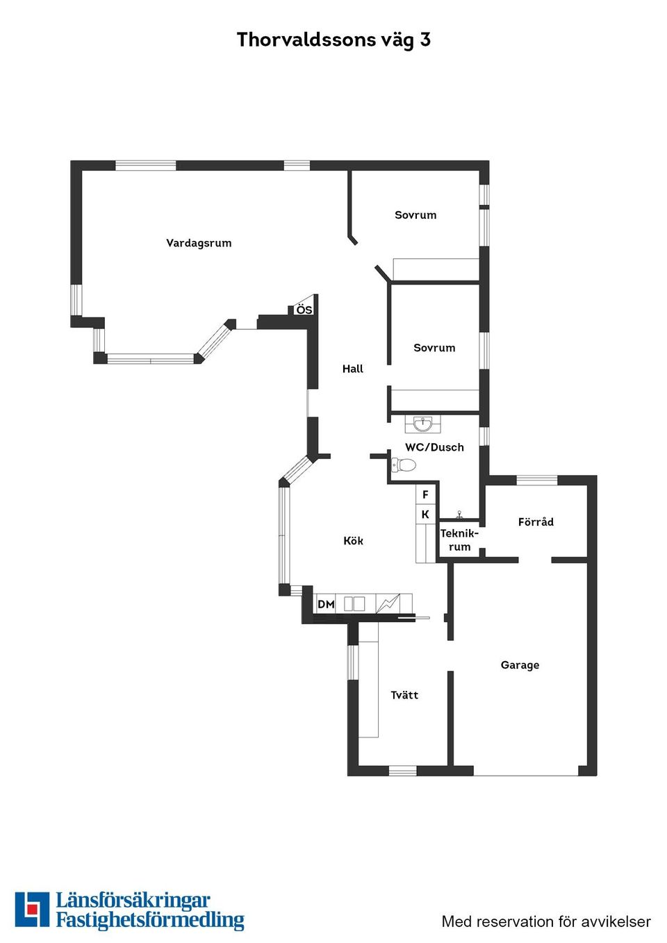Villa, Thorvaldssons väg 3, Mellbystrand, Laholm