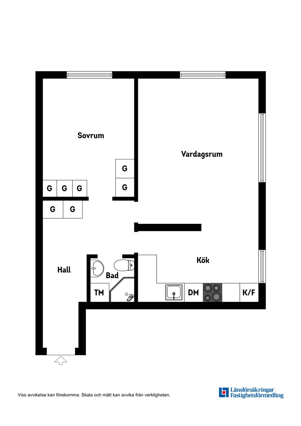 Bostadsrätt, Ringvägen 86, Södermalm - Katarina, Stockholm