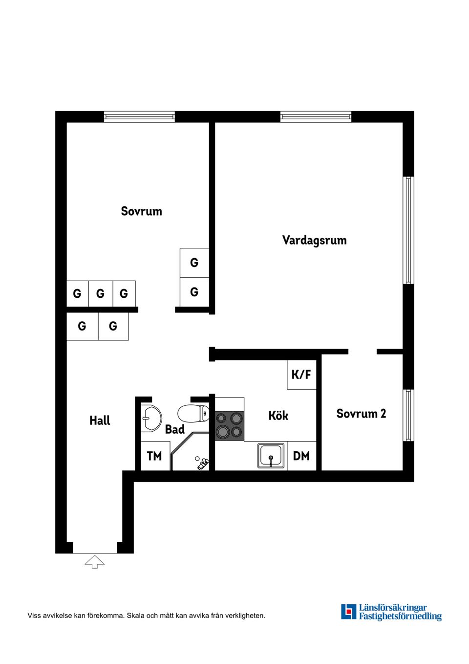 Bostadsrätt, Ringvägen 86, Södermalm - Katarina, Stockholm