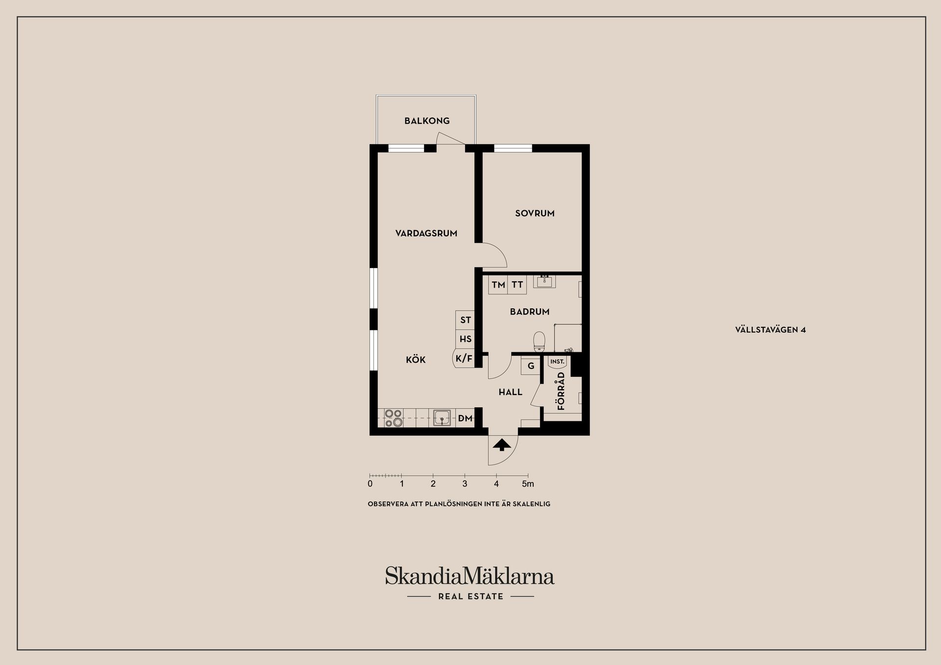Bostadsrätt, Vällstavägen 4, Eds Allé, Upplands Väsby