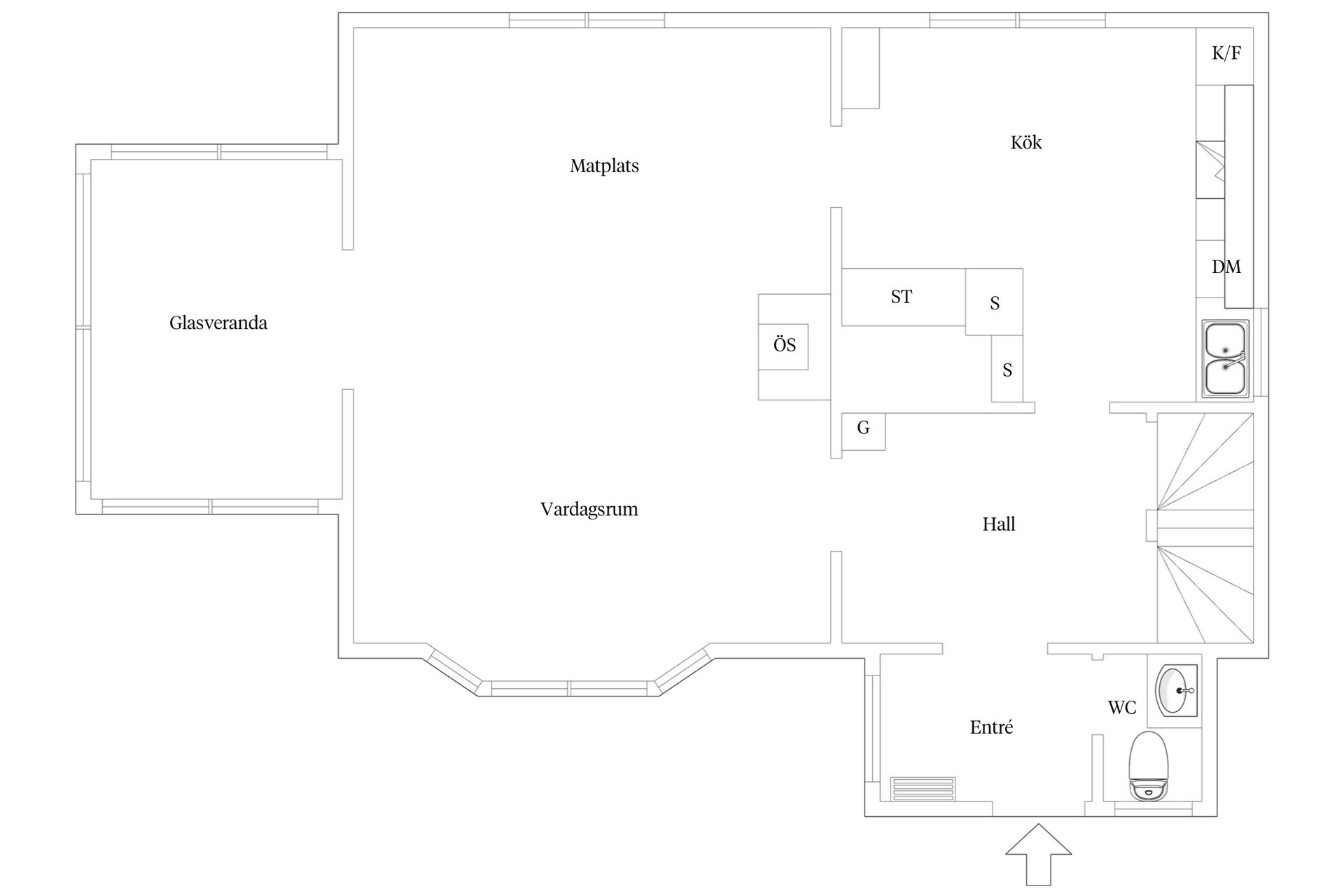 Villa, Klövervägen 3, Nora, Danderyd