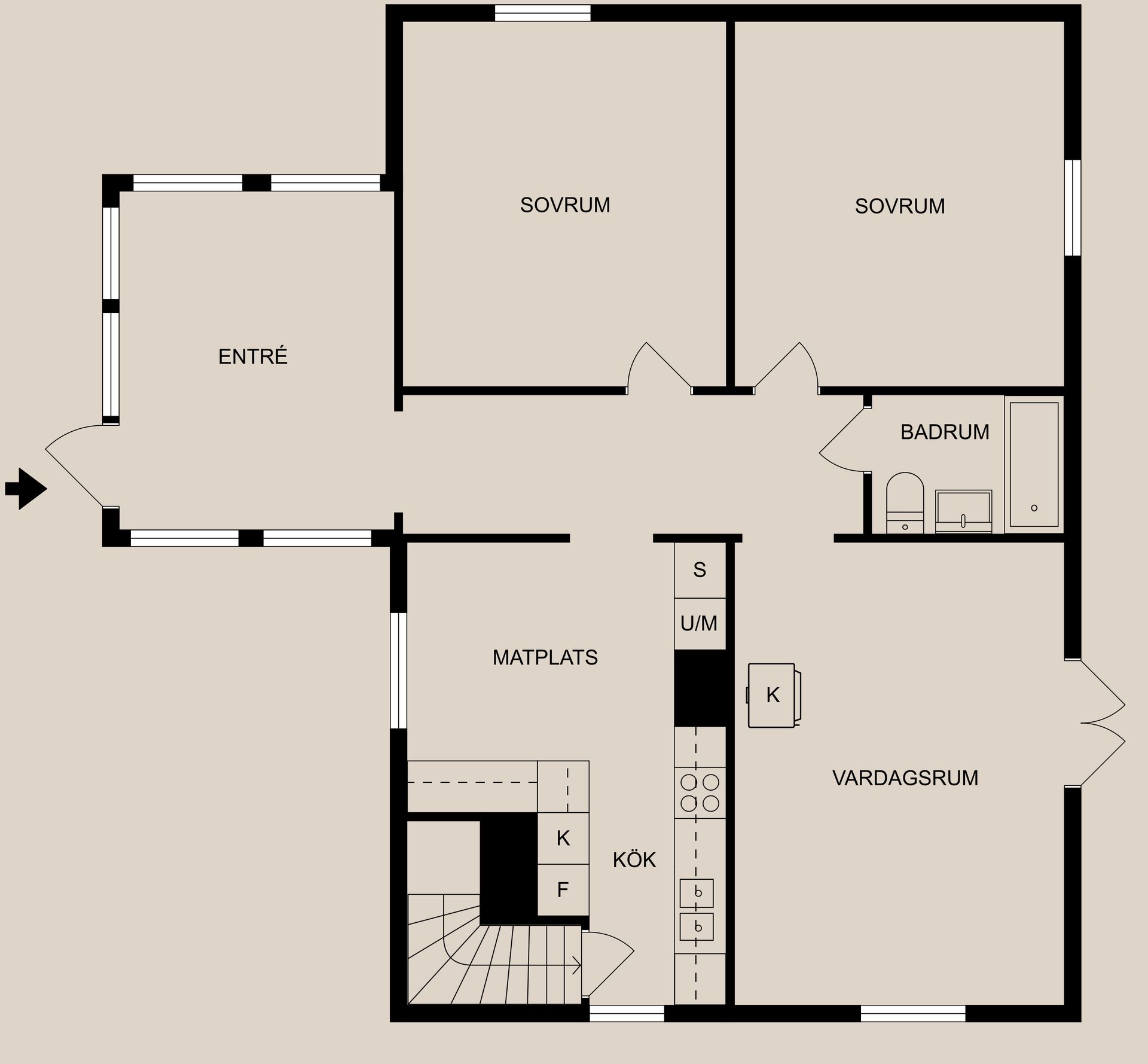 Villa, Anfångarvägen 10, Rejmyre, Finspång
