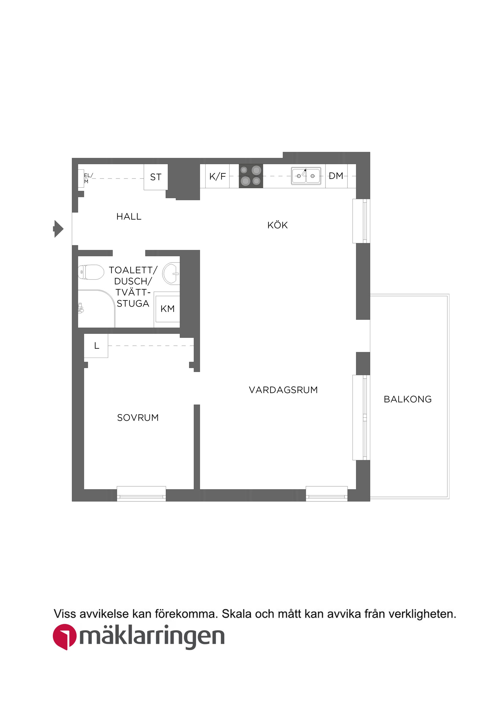 Bostadsrätt, Sätragårdsvägen 4C, Bredäng-Skärholmen, Stockholm