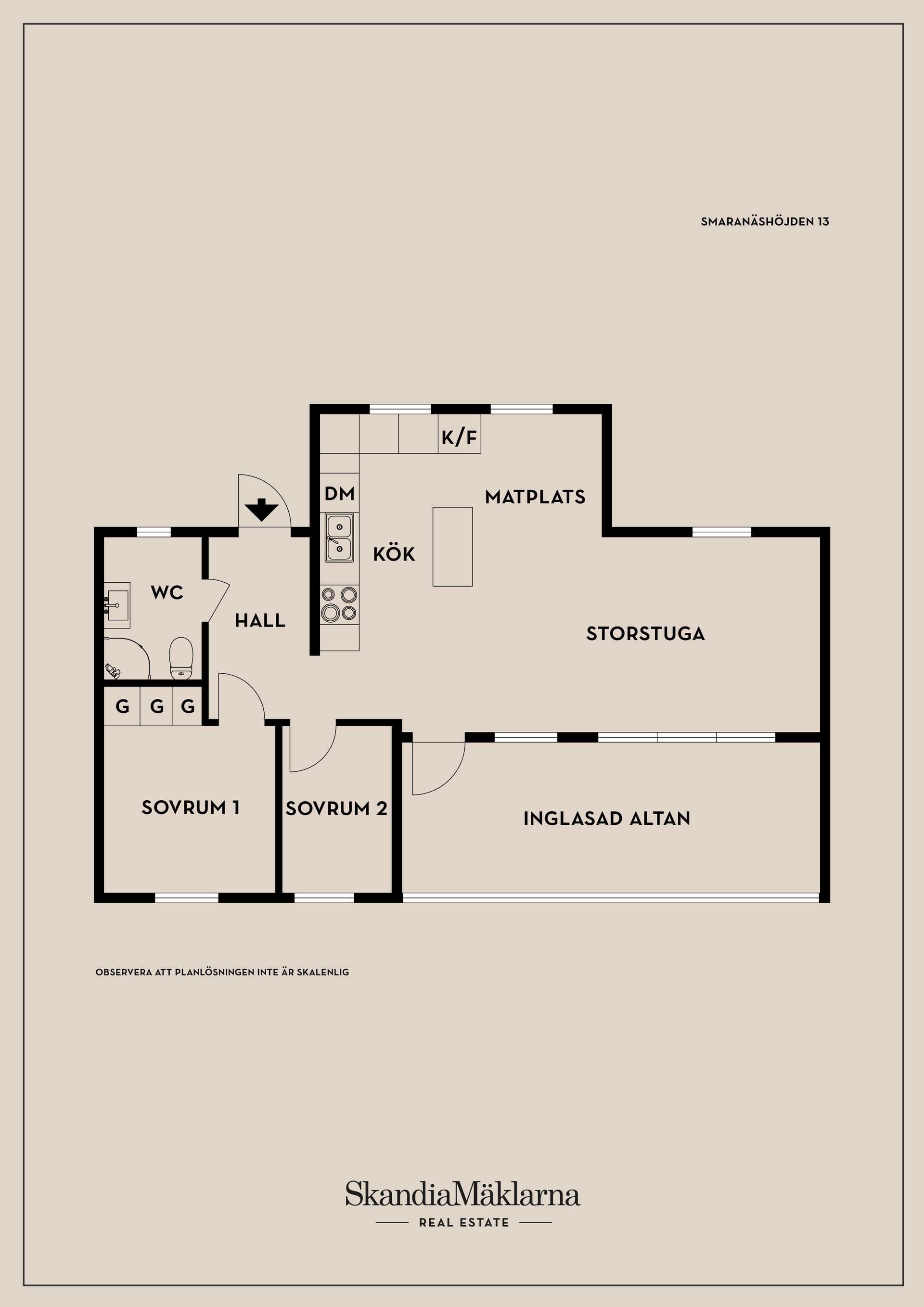 Fritidshus, Smaranäshöjden 13, Smara, Norrtälje