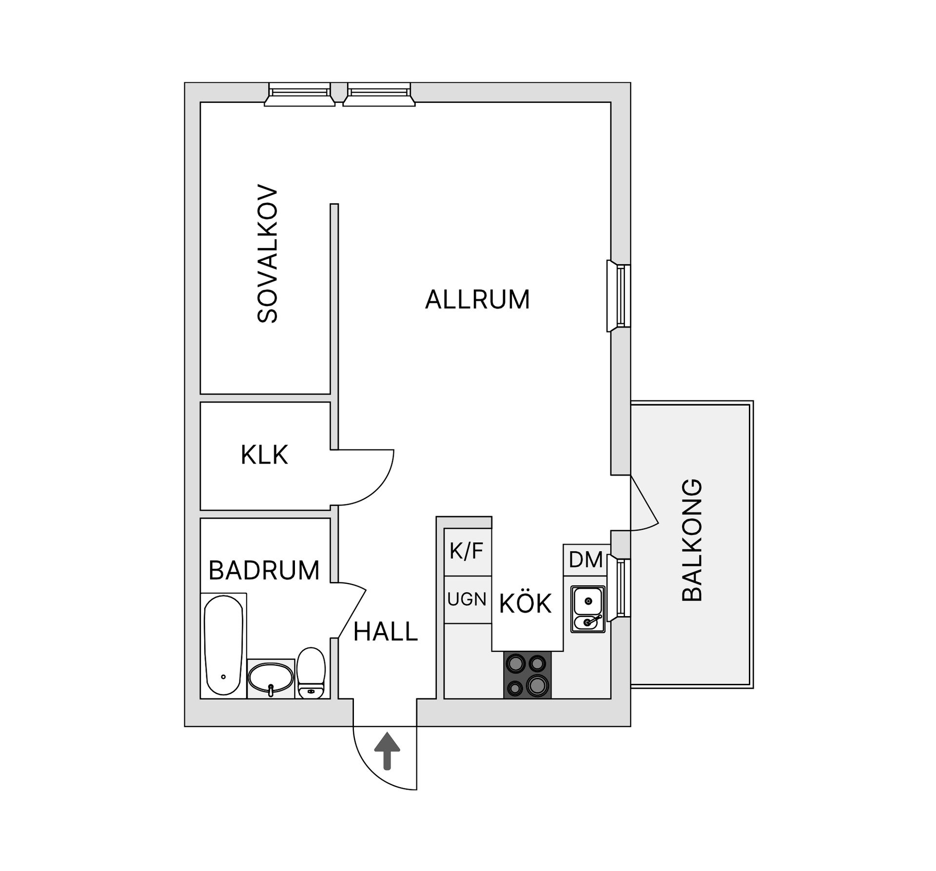Bostadsrätt, Edövägen 24C, Västra Orminge, Nacka