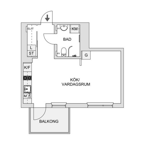 Bostadsrätt, Kryddblandargatan 7, Kungsängen, Uppsala