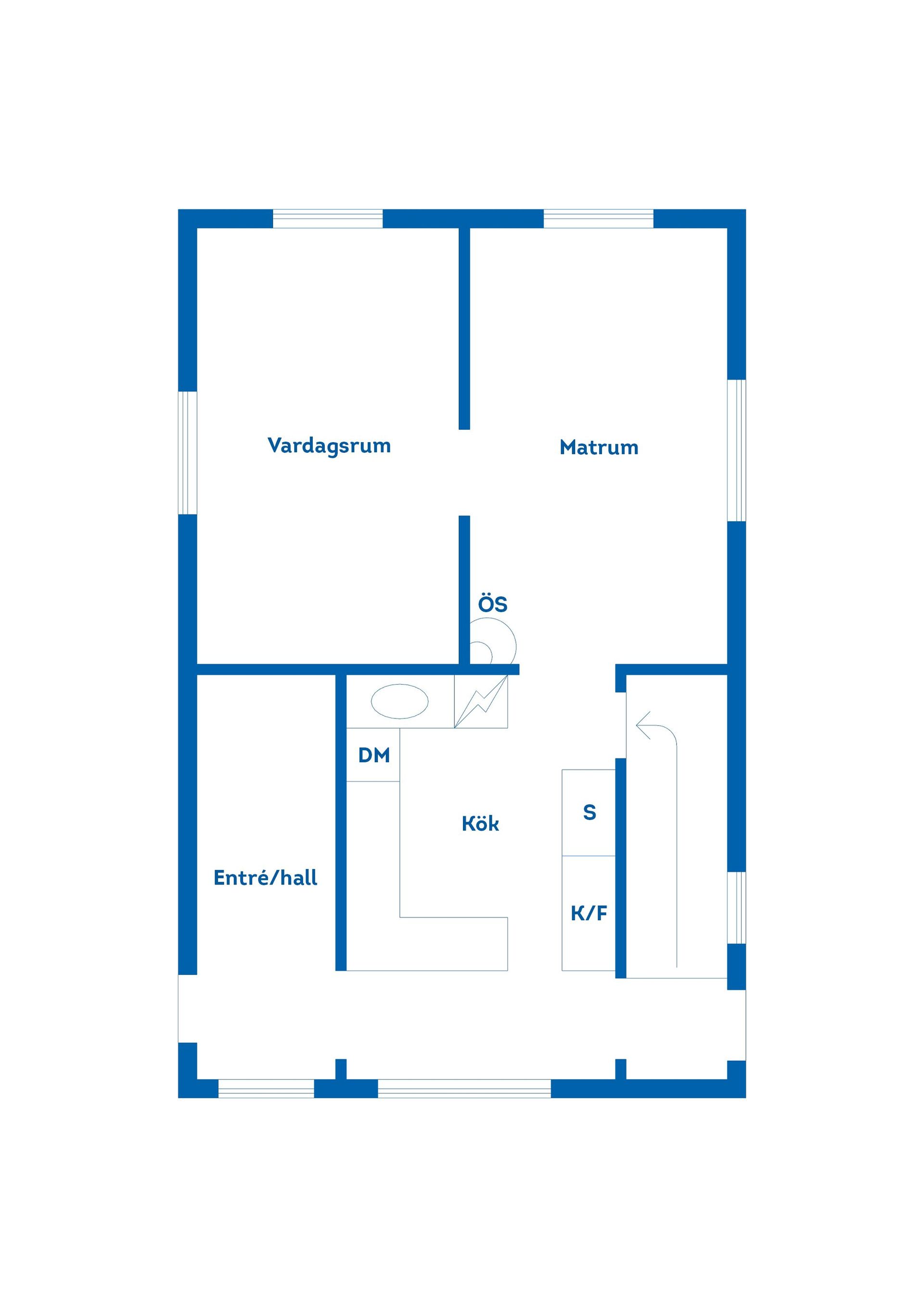 Villa, Samhällsvägen 21, Fredriksdal, Nässjö