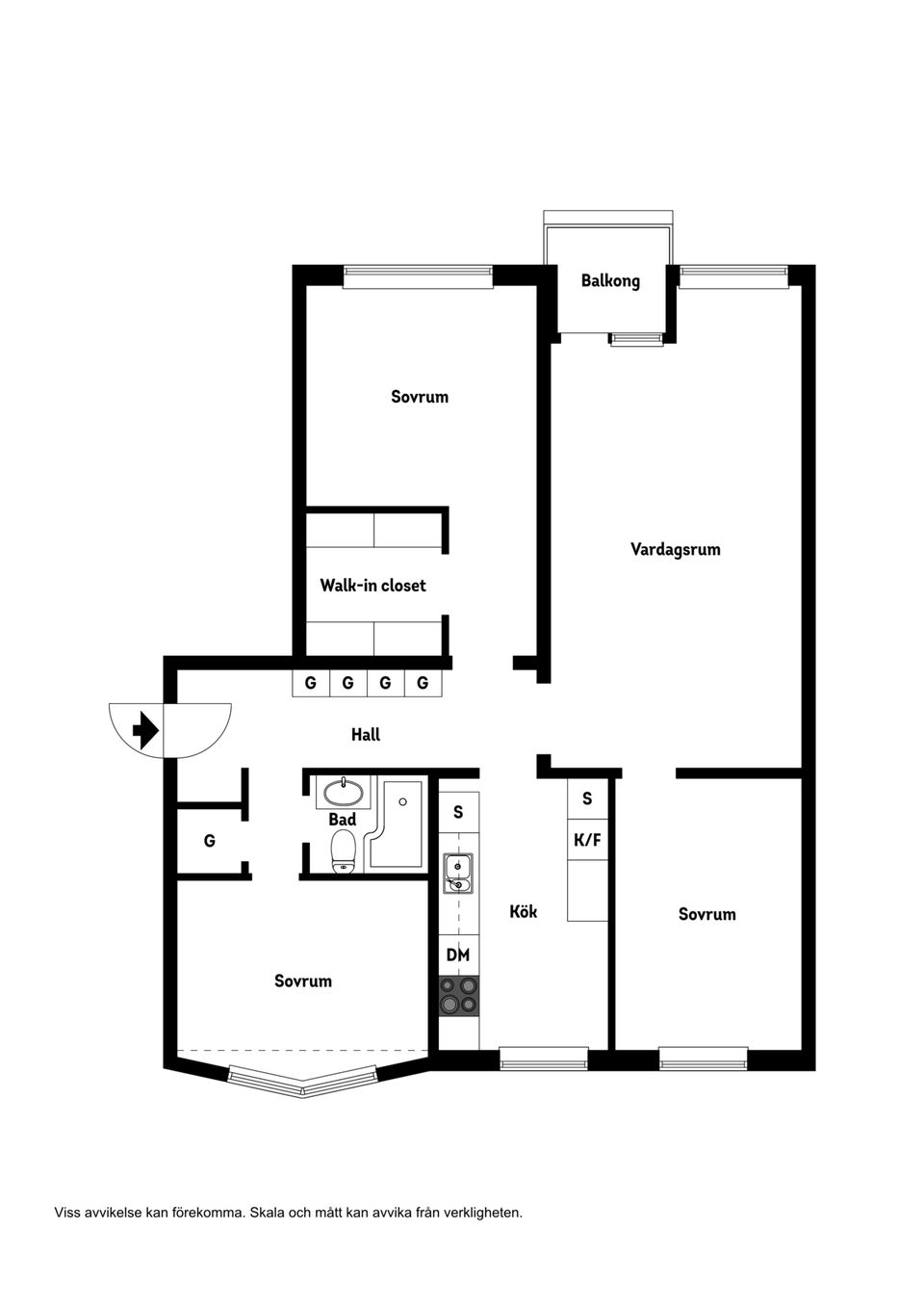 Bostadsrätt, Nygatan 88, Centralt, Trelleborg , Trelleborg