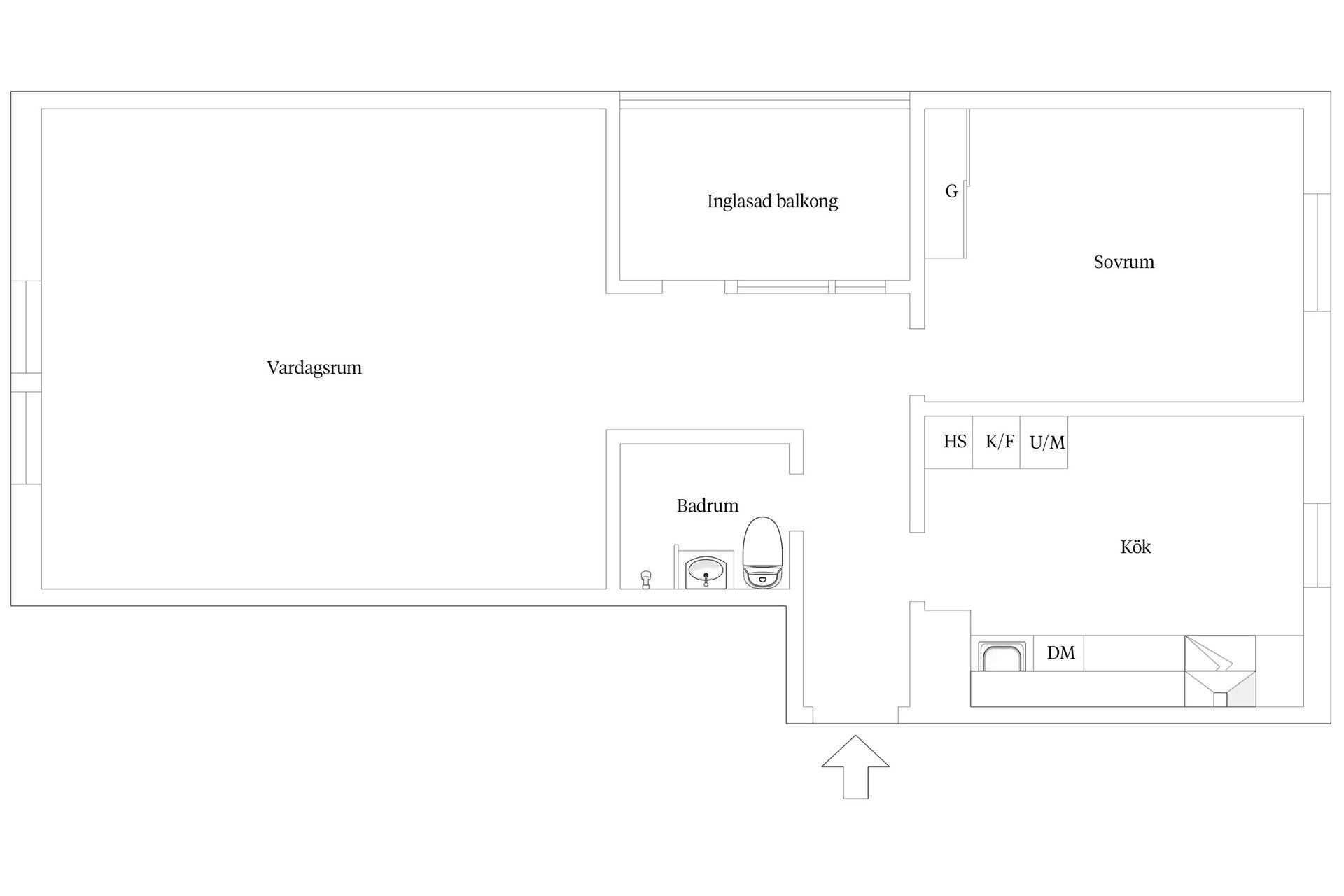 Bostadsrätt, Grönvägen 1A, Arlöv, Burlöv