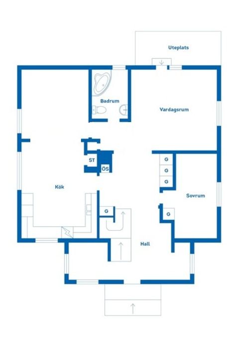 Villa, Snickarvägen 1, Sundborn, Falun