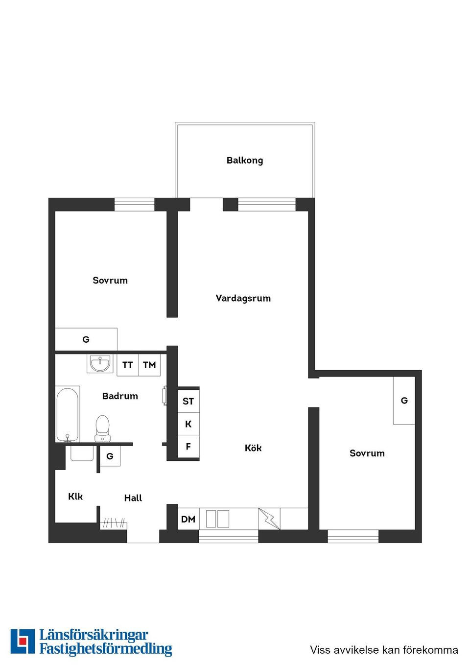 Bostadsrätt, Travarvägen 2B, Marielund, Östersund
