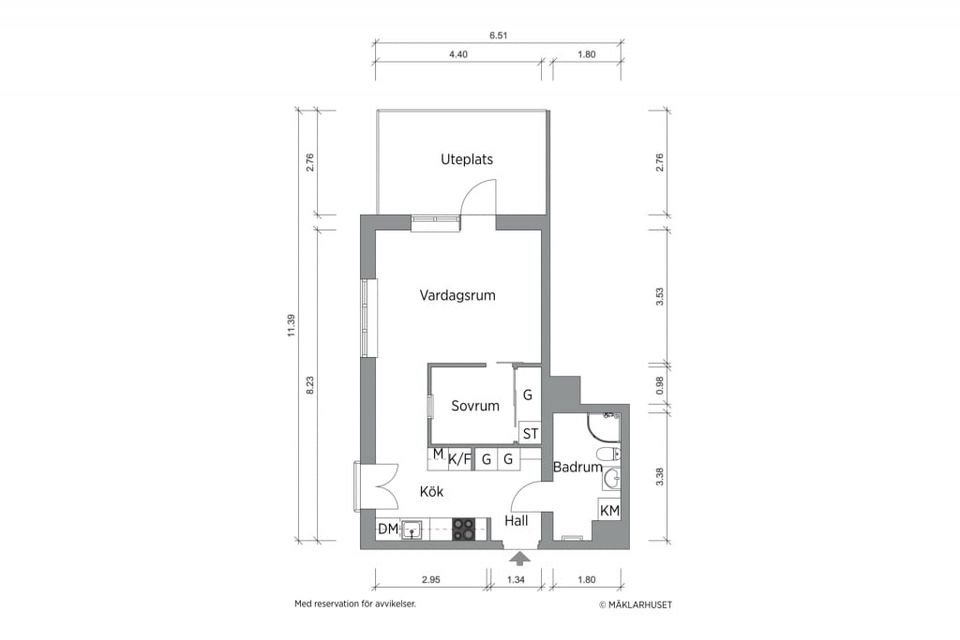 Bostadsrätt, Vallhamra Torg 14, Södra Sävedalen, Partille