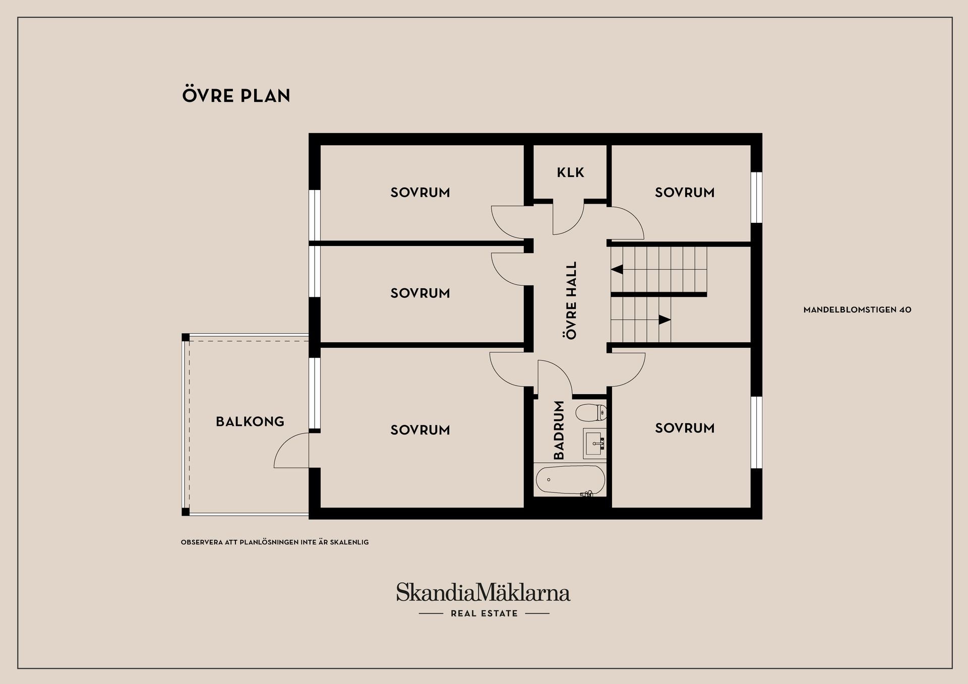 Radhus, Mandelblomstigen 40, Upplands-Bro - Finnsta, Upplands-Bro