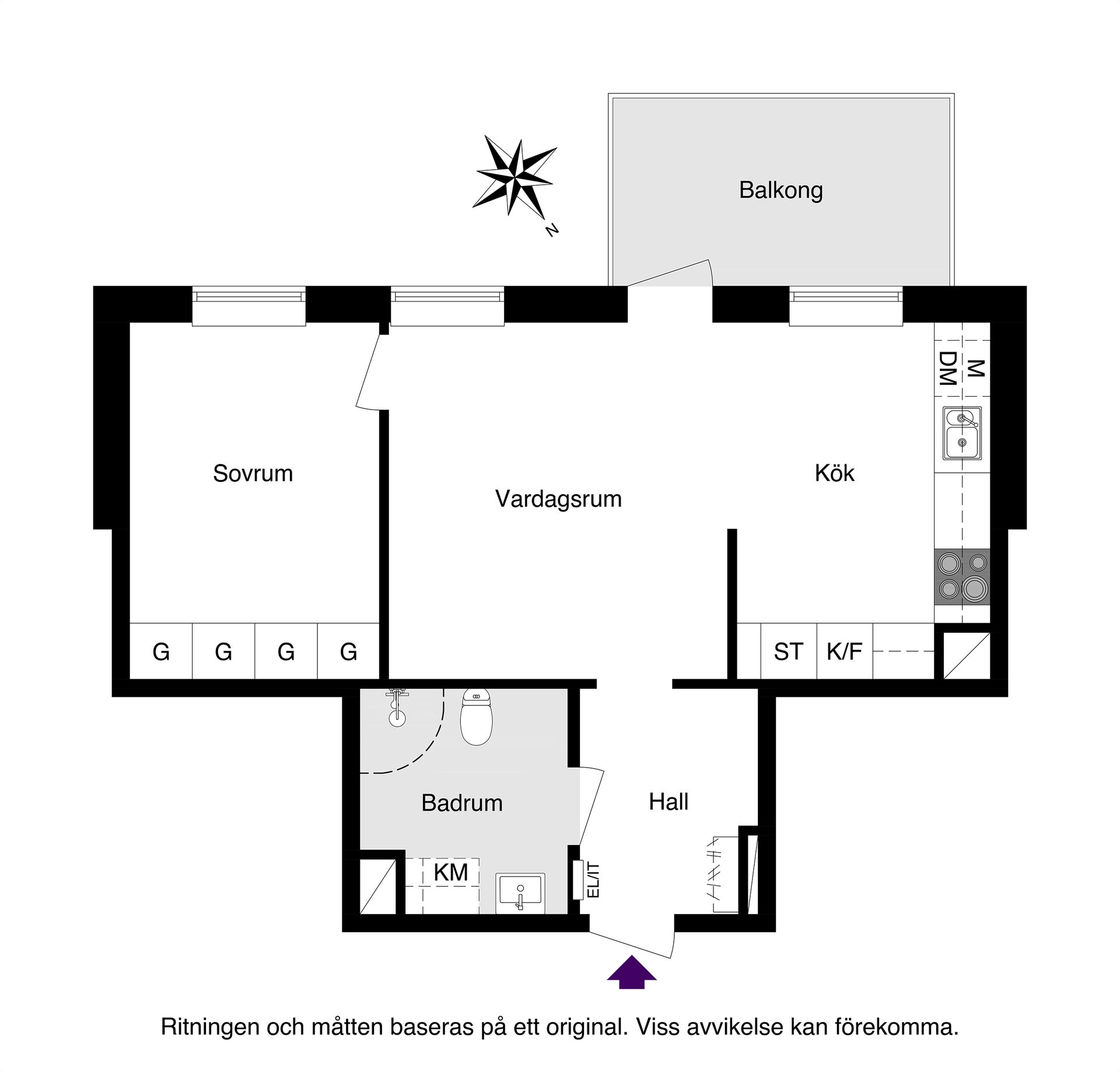 Bostadsrätt, Götgatan 30B, Luthagen, Uppsala