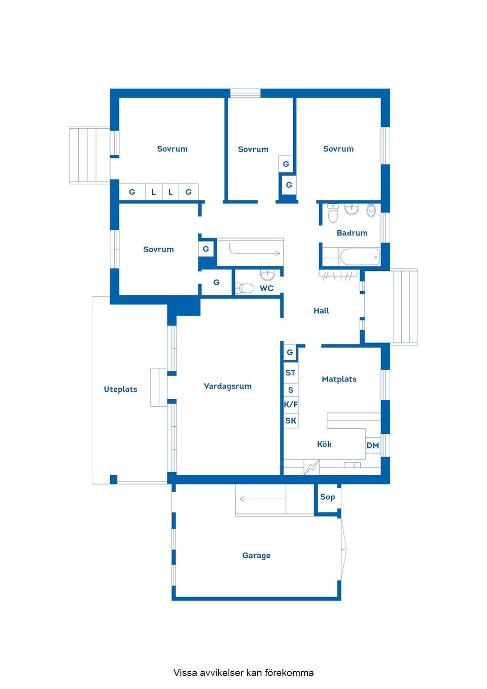 Villa, Skogsvägen 3, Paradiset, Borlänge