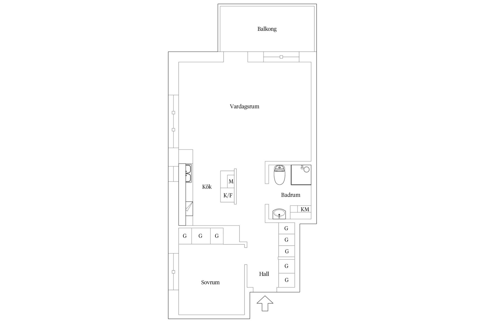 Bostadsrätt, Falkenbergsgatan 4A, Johanneberg - Almedal, Göteborg
