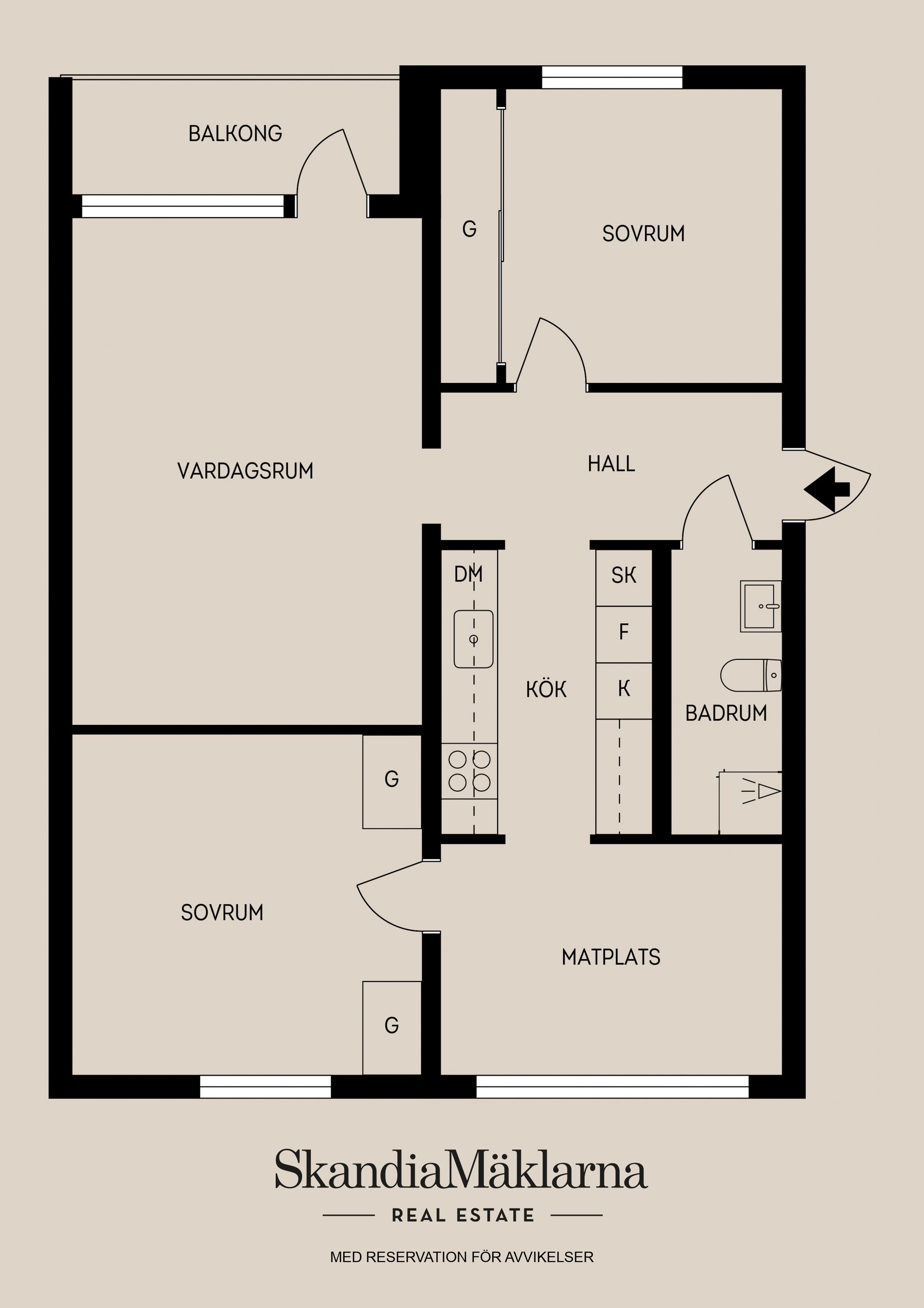Bostadsrätt, Lidnersgatan 36, Nyby, Uppsala