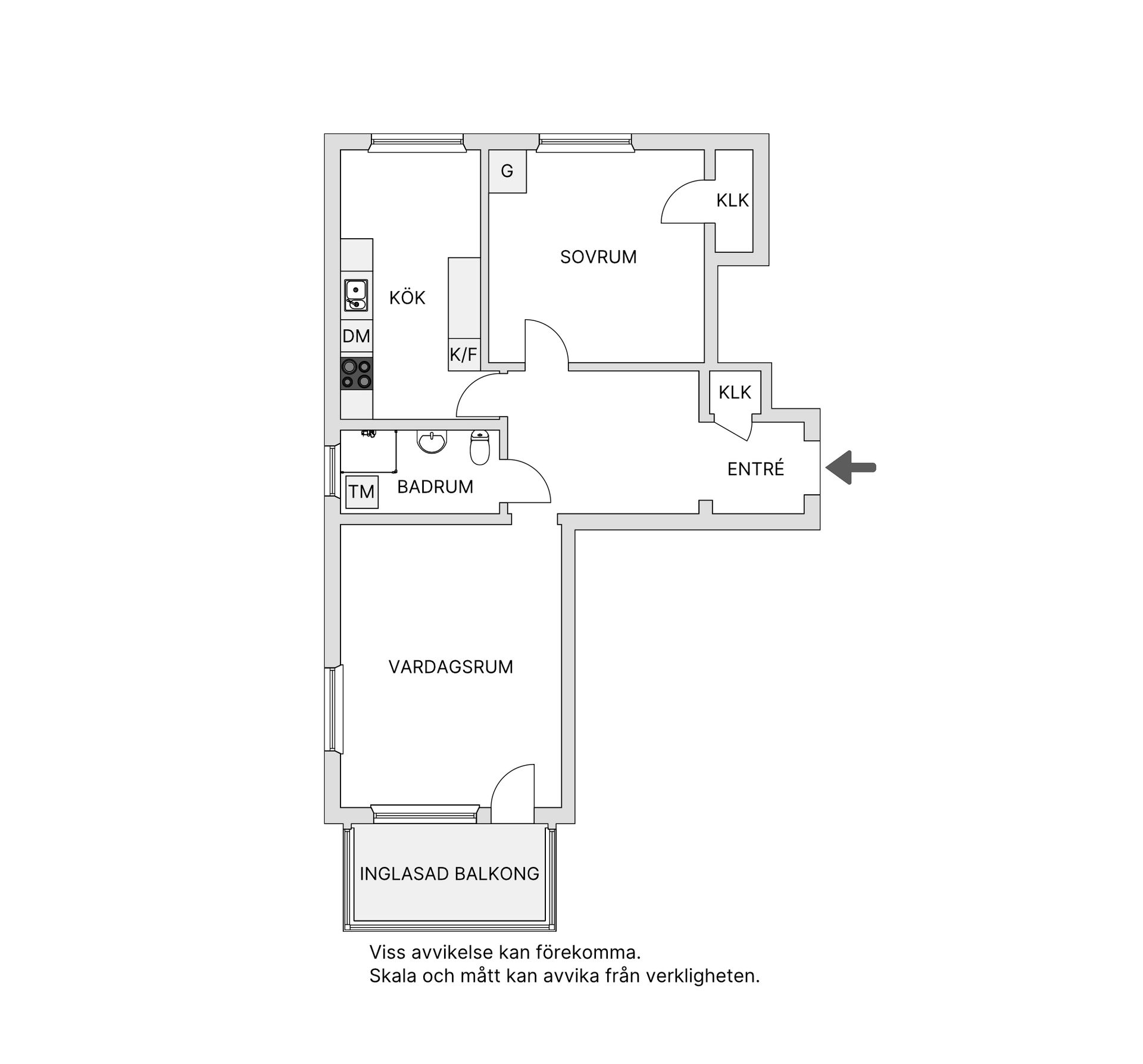 Bostadsrätt, Kopparmöllegatan 18C, Slottshöjden, Helsingborg