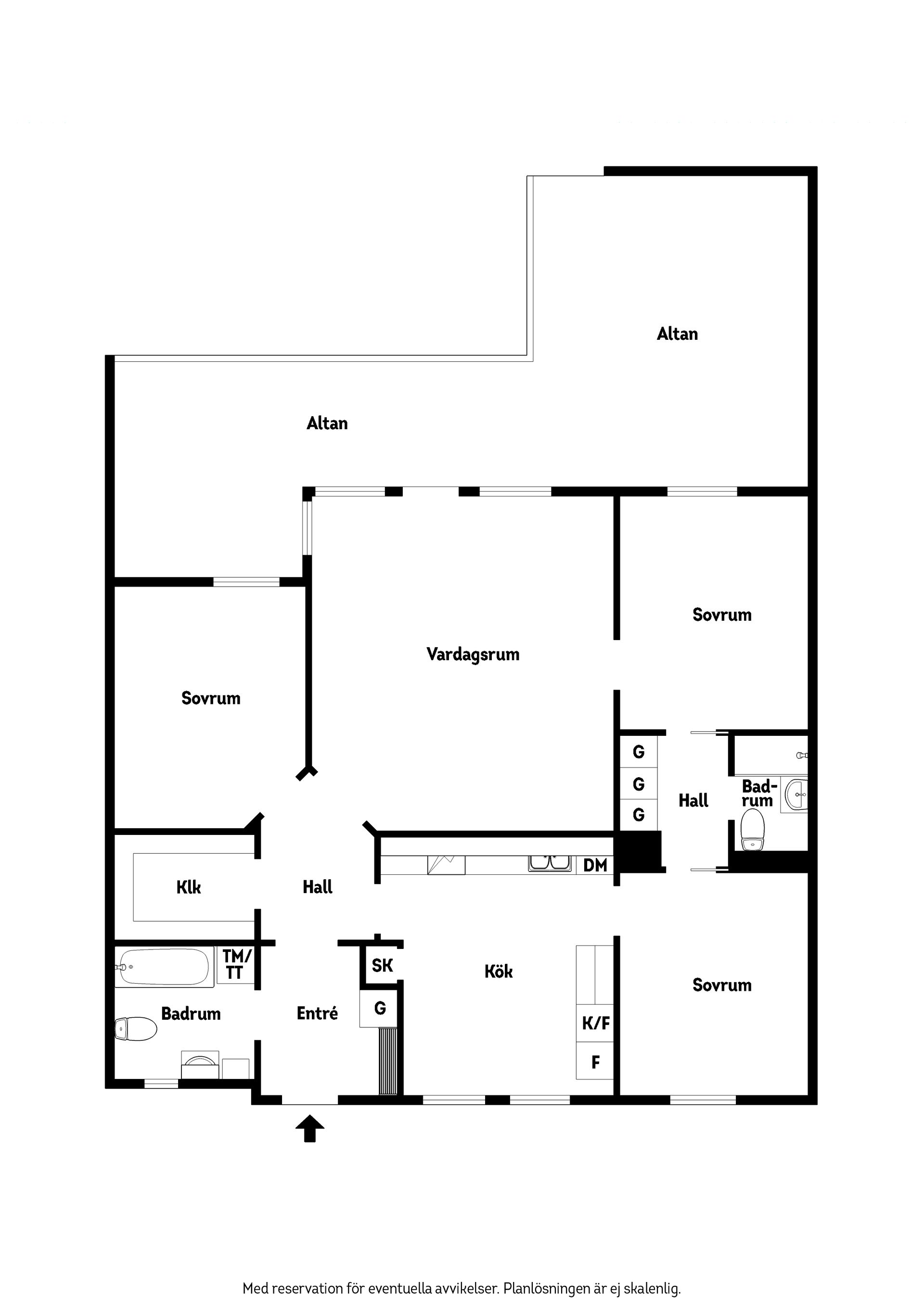 Bostadsrätt, Genvägen 30, Vilan, Kristianstad