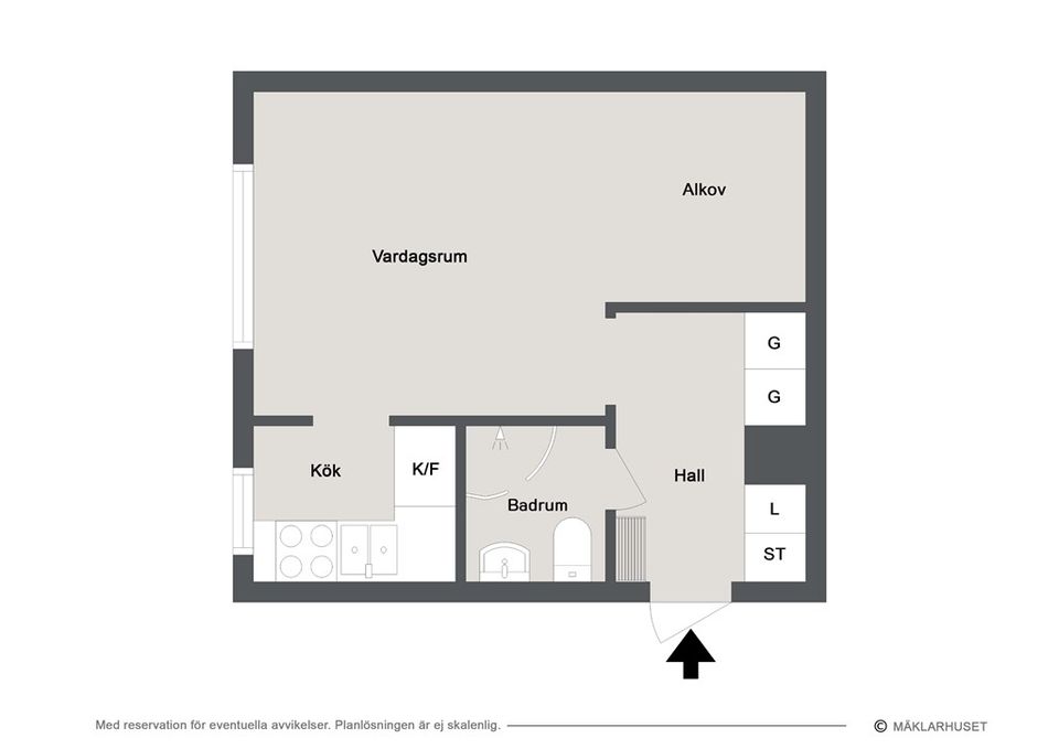 Bostadsrätt, Backgatan 23 D, Simrishamn