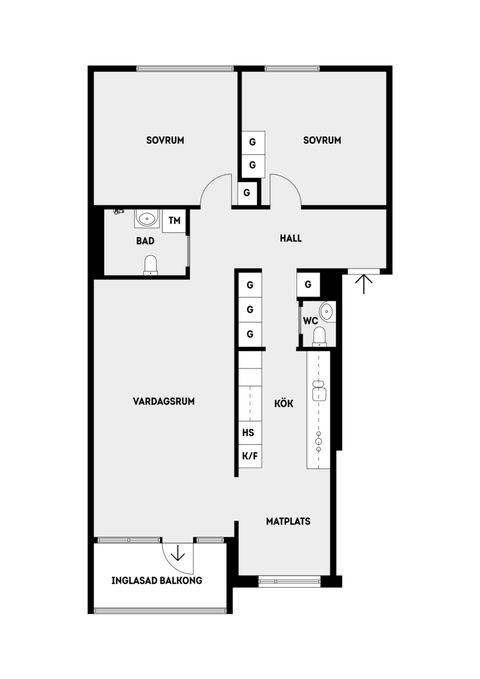 Bostadsrätt, Marknadsvägen 141, Täby Centrum, Täby