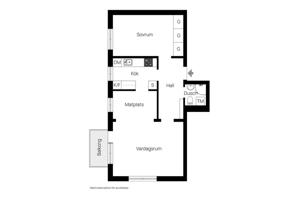 Bostadsrätt, Backgränd 14, Centrum, Härnösand